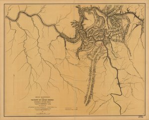 Military Reconnaissance in the Vicinity of Gauley Bridge, Department of Western Virginia