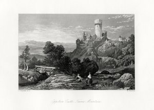 Eppstein Castle, Taunus Mountains, Germany, 19th Century