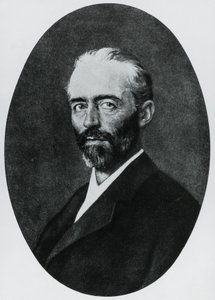 Portrait of Emil Theodor Kocher, Swiss physician, Nobel Prize in Medicine in 1909 by John Ward Dunsmore