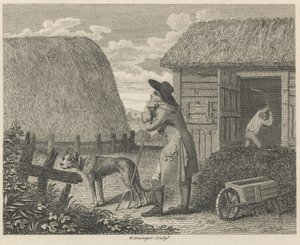 The Barley-mow and the Dunghill by W. Grainger
