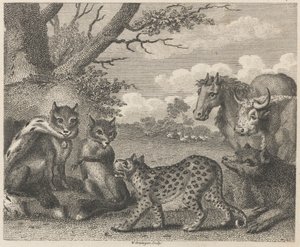 The Lion, the Fox, and the Geese