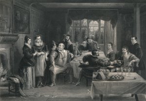 Falstaff and his Friends (The Merry Wives of Windsor, c1870) by W. Greatbatch