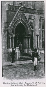 The New University Club by W. Hatherell
