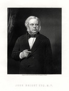 John Bright, British Radical and Liberal Statesman by W. Holl