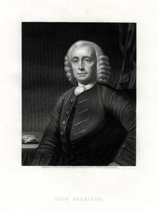 John Harrison, English clock maker, 19th century by W. Holl