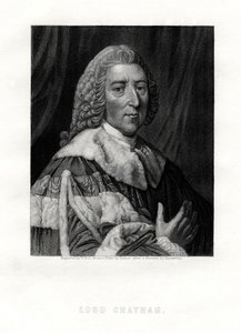 William Pitt, 1st Earl of Chatham, British Whig Statesman by W. Holl