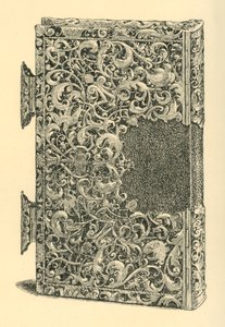Silver gilt book cover, 1881 by W Jones