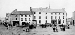 The Square, Mountmellick, County Laois, Ireland by W. Lawrence
