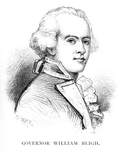 William Bligh, British naval officer and Governor of New South Wales by W. Macleod