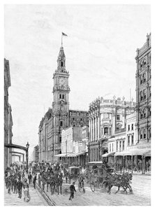 Elizabeth Street, Melbourne, Victoria, Australia