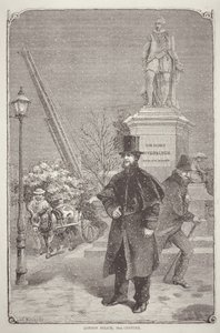 London policeman of the 1850s by W. R. (after) Woods
