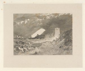 Entrance to Fowey Harbour, Cornwall by W. R. Smith