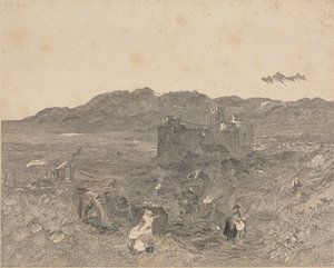 Harlech Castle, North Wales by W. R. Smith