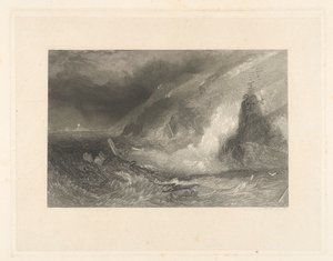 Longships Lighthouse, Lands End by W. R. Smith
