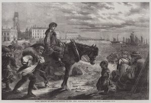 Early Morning at Yarmouth, Arrival of the First Herring-Boats of the Season