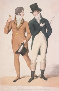 Morning Walking and Riding Dresses, c1810 by W Read