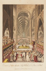 The Coronation of King William IV and Queen Adelaide by W. Read