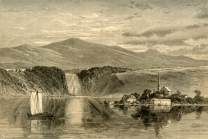 Falls of Montmorency, 1874 by W. Roberts