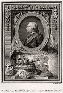 George III, King of Great Britain, 1777 by W. Walker