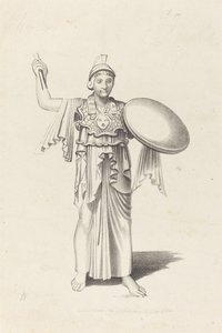 Minerva, From a Bronze by Daedalus by W. Walton after John Flaxman