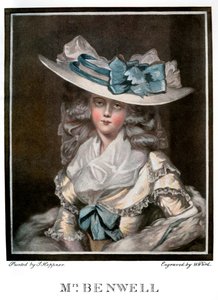 Portrait of Mary Benwell, c1785, 1901