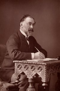 Frederick Harrison, English jurist and Positivist philosopher by W. and D. (after) Downey