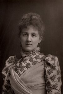 Liza Lehmann (Elizabetta Nina Mary Frederika Lehmann - 1862-1918) English Soprano and Composer by W. and D. (after) Downey