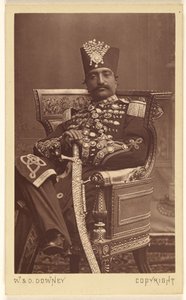Naser al-Din Shah Qajar by W. and D. Downey