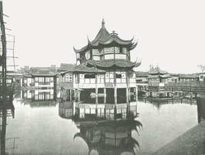 One of the Public Tea-Gardens, Shanghai, China