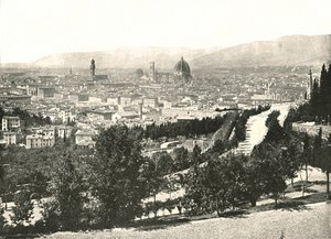 Panorama of the City of Florence, Italy by W and S Ltd