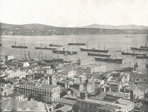 The Bosphorus looking towards Scutari, Constantinople, Ottoman Empire, 1895 by W and S Ltd