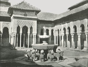 The Court of the Lions, Alhambra, Granada, Spain by W and S Ltd