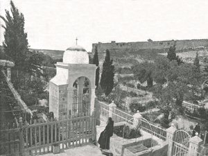 The Garden of Gethsemane, Jerusalem, Palestine, 1895 by W and S Ltd