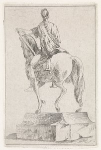 Equestrian Statue by W. van Tuyll