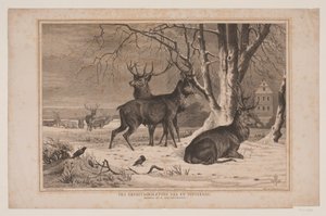 From the Hermitage Plain on a Winter Day by Waldemar Bøhme