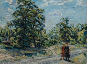 Tree Landscape by Waldemar Rosler