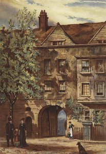 Staple Inn, Holborn by Waldo Sargeant
