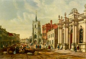 Market Hall, Sudbury, c. 1850, 1943 by Walker