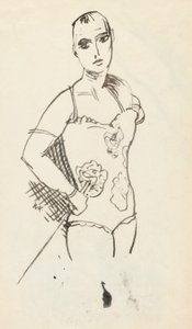 Female Acrobat by Walt Kuhn