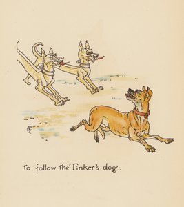 Illustration for Legends for Lionel by Walter Crane by Walter (after) Crane