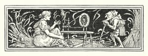 Rumpelstiltskin by Walter (after) Crane