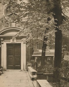 South Door of the Church of St. Mary Aldermanbury by Walter Benington