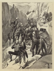 The Afghan War, Waiting for the Elephants by Walter Charles Horsley