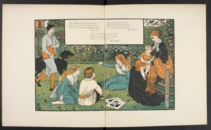 A family in a garden