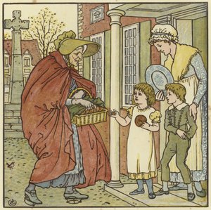 Hot Cross Buns by Walter Crane