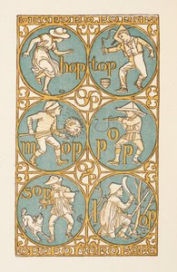 Rhyming words ending in the letter P. The Golden primer