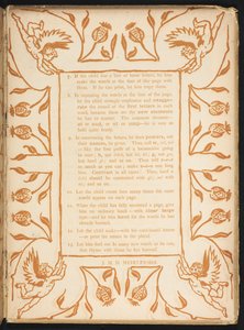 Text with a Floral Order. The Golden Primer