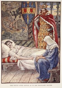 The Witch gives Advice as to Sir Tristram