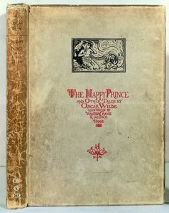 Titlepage of The Happy Prince and Other Tales by Oscar Wilde, 1888 by Walter Crane