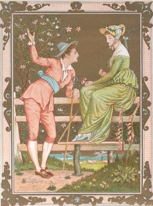 Valentine by Walter Crane